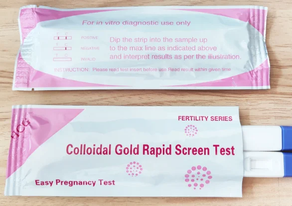 High sensitive pregnancy test kit rapid double check pregnancy test 2pcs HCG test pregnancy