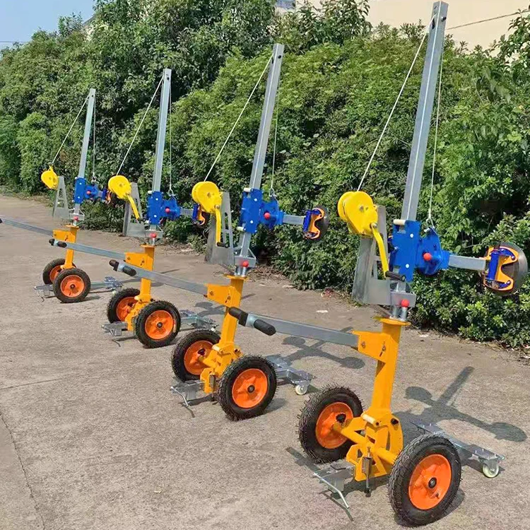 Оборудование для подъема стекла, чтобы вручную поднять стеклянные листы с большими всасывающими стеклянными присосками