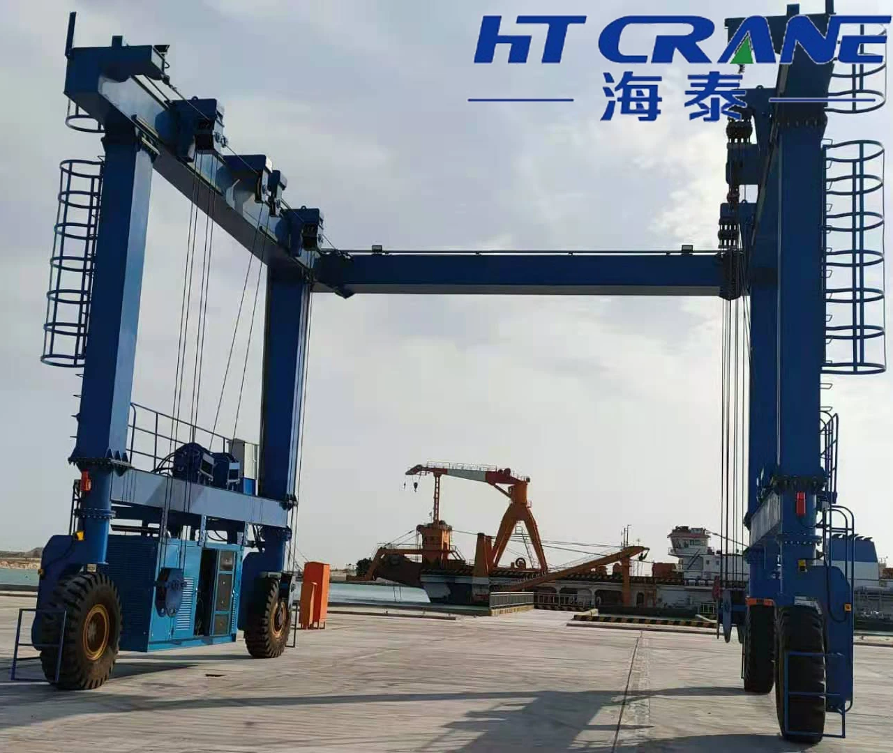 HT Crane грузоподъемностью 100 тонн производитель лодочного