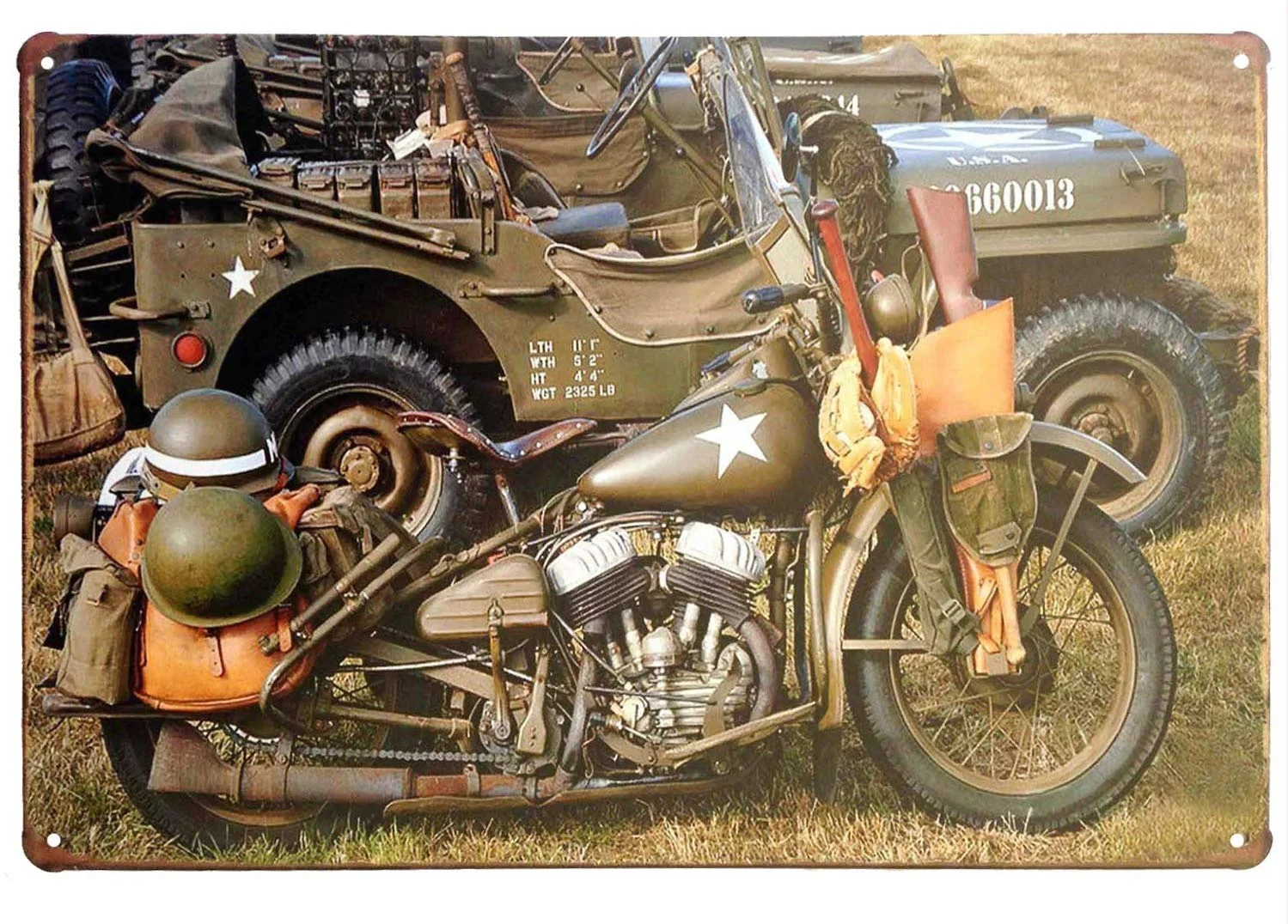 
Decorative Wholesale Vintage Custom Metal Plate Printing Tin Metal Sign 