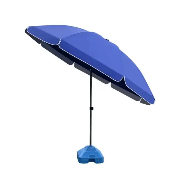 High Quality Factory Price Custom Tilt Sun UV Strong Beach Umbrella For Customize Logo