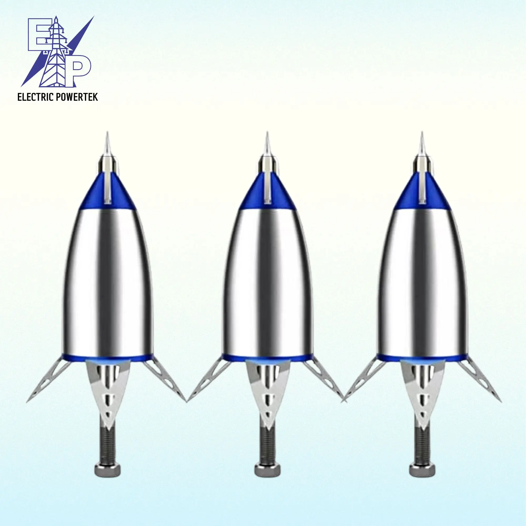 Steel Stainless Lightning Protection System Various Types of Ese Lightning Arrester / Ese Lightning Rod