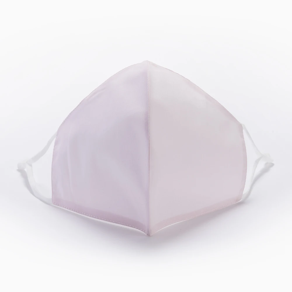 
Hot Sales Reusable 2 Layers With Filter Pocket Summer Plain Light Pink Face Cover For Woman 