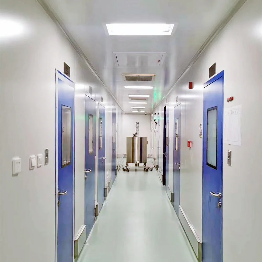 CE Laboratory Clean Room ISO GMP Modular Dust Free Clean Room modular PVC Wall Panel Clean Room Clean booth