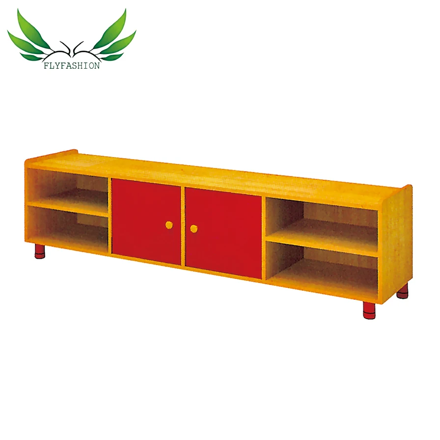 
Preschool/ Daycare Furniture wooden toy storage cabinet for kids 