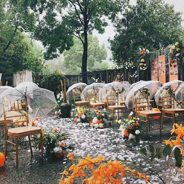 Outside stackable tiffany gold black banquet wedding event chivalry napoleon phoenix chairs and tables