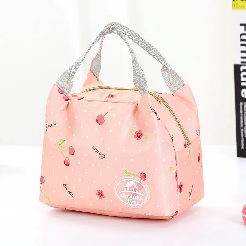 
Cute Thermal Insulated Lunch Bag Portable Food Container Storage Cooler Bags 