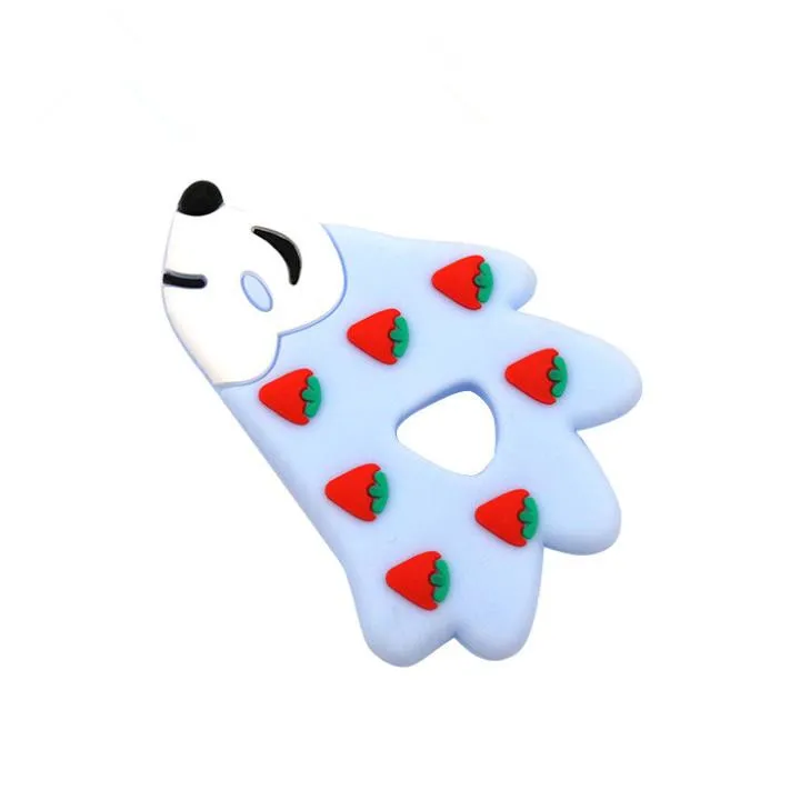 
BPA Free Silicone Infant Teether hedgehog 
