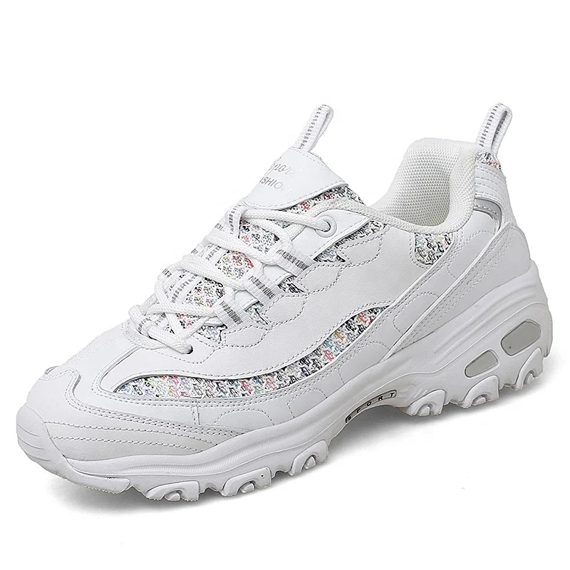 Women Running Shoes Casual Sport Shoes Sneakers Walking Jinjiang Shoes Sneaker Manufacturer