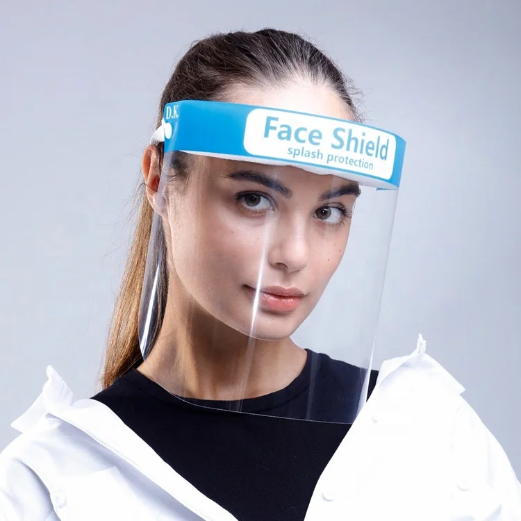 
Reusable Transparent Safety Protective Anti Fog Bubble Medical Face Shield Visor Clear Full Faceshields Protector Facial Shield 