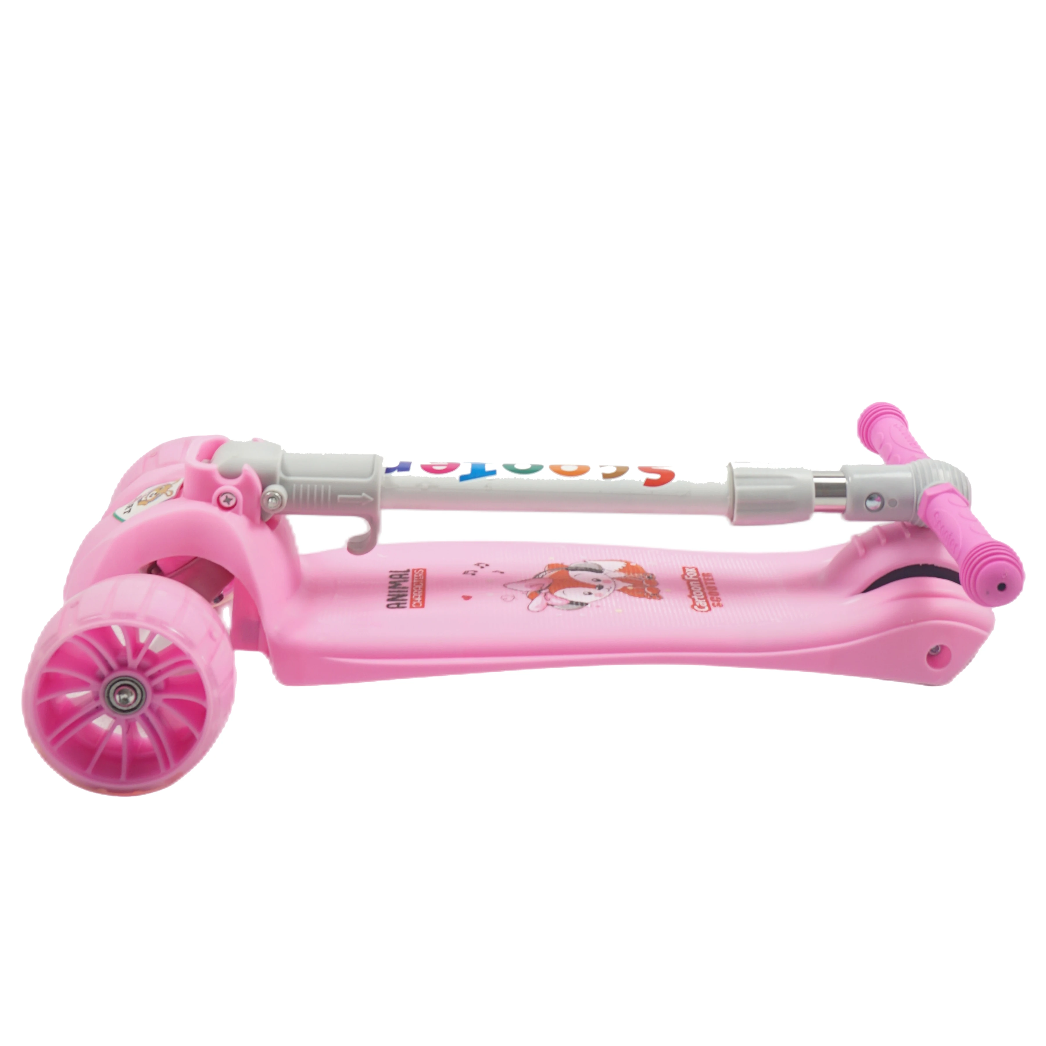 New Customized Cheap 3 Wheels Folding Scooter Kids Kick Toddler Foot Scooters For Baby Kid Christmas Gift