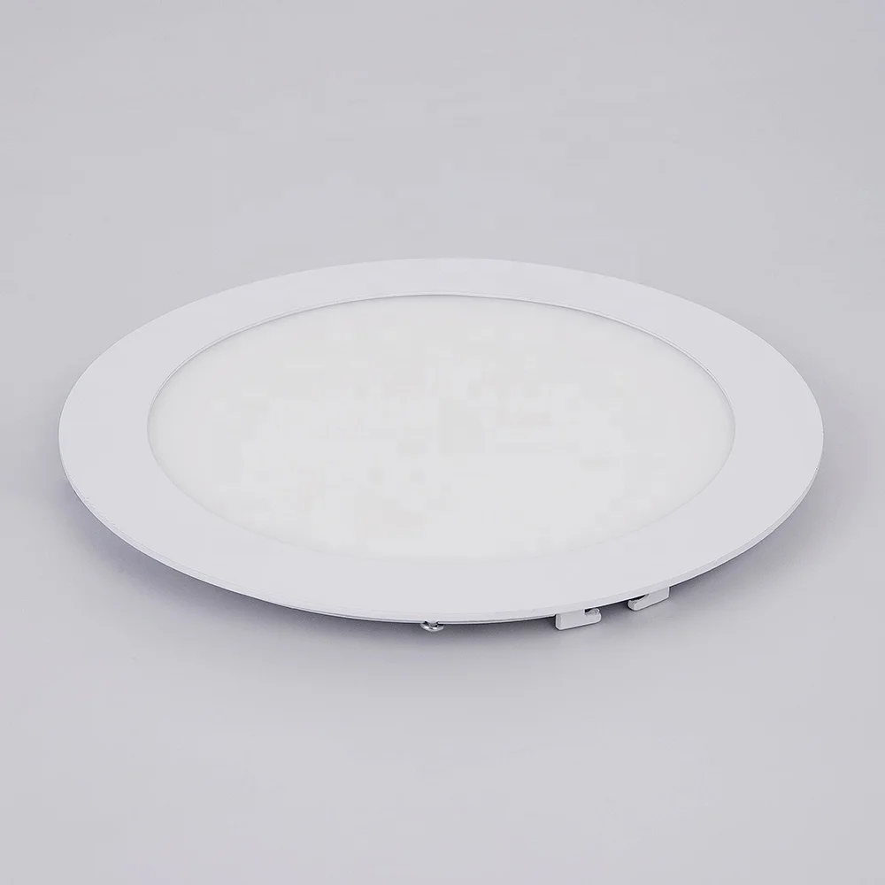  Ultra Thin LED Panel Lighting 9W Round Light Recessed Type