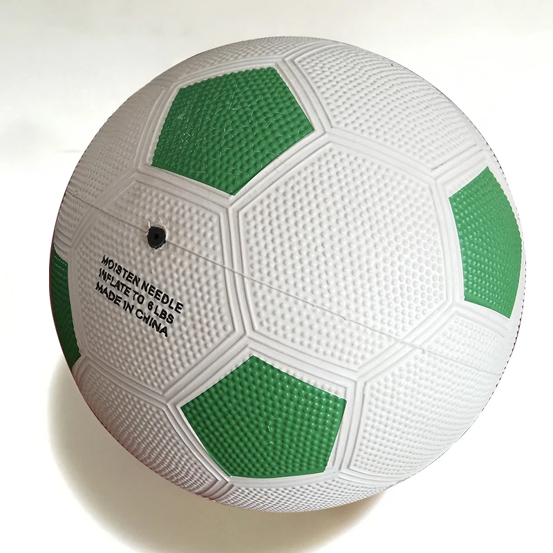 Wholesale size 4 custom rubber football soccer ball mini rubber football for promotion