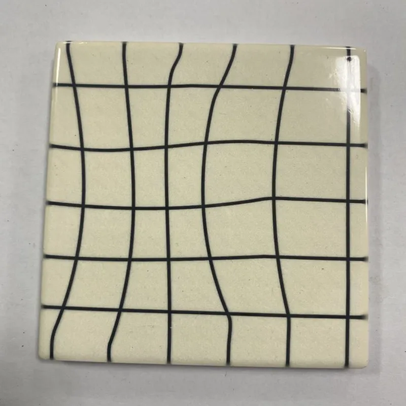 5.9cm  square ceramic fridge magnet sublimation tiles