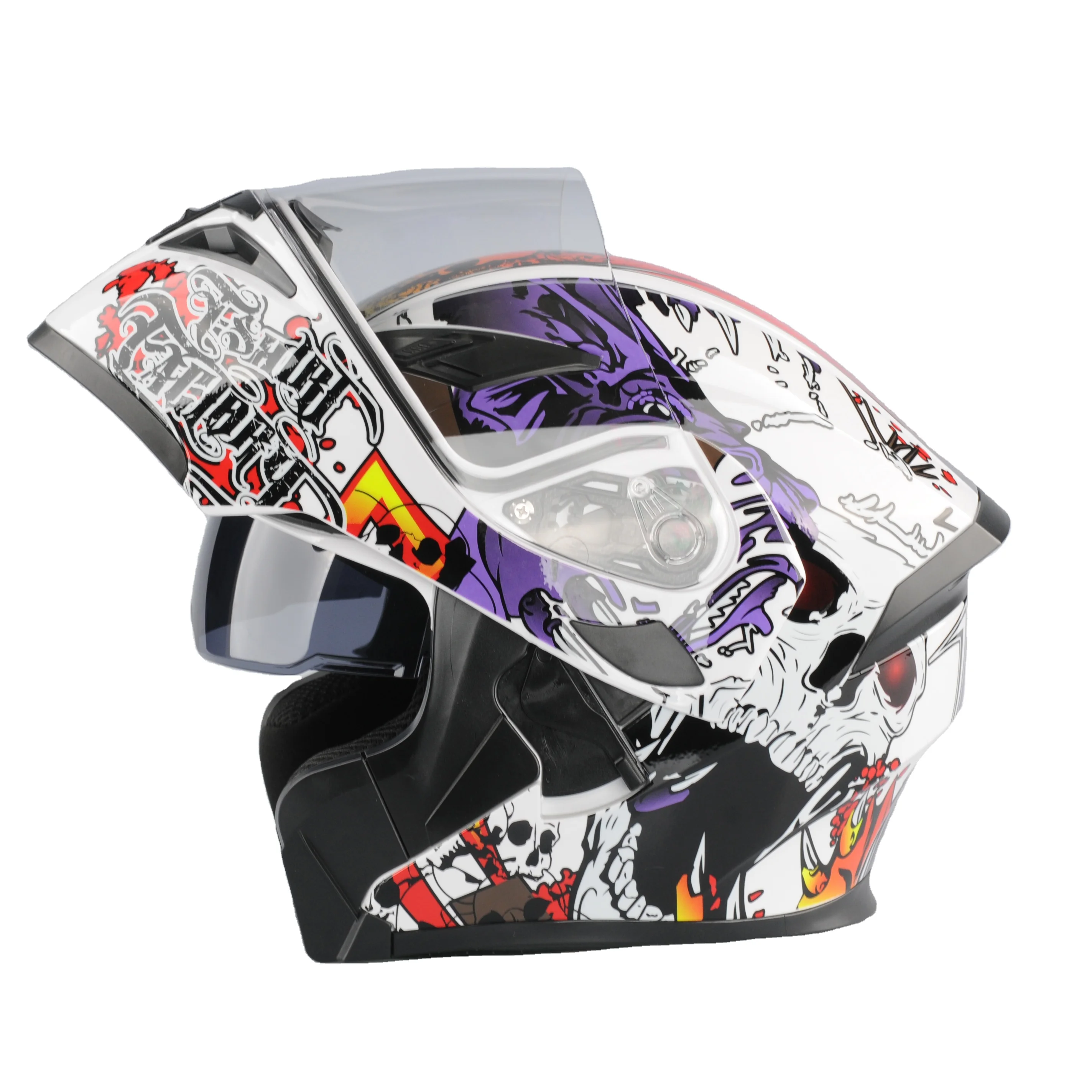 Мотоциклетный шлем LS2 FF370, модульный, с двойным козырьком, для мужчин и женщин