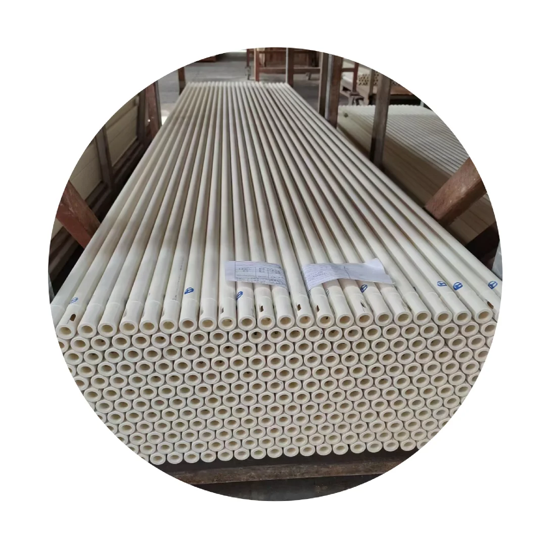 hm100 hm90 hm75 alumina Ceramic Roller for The Glass Tempering furnace