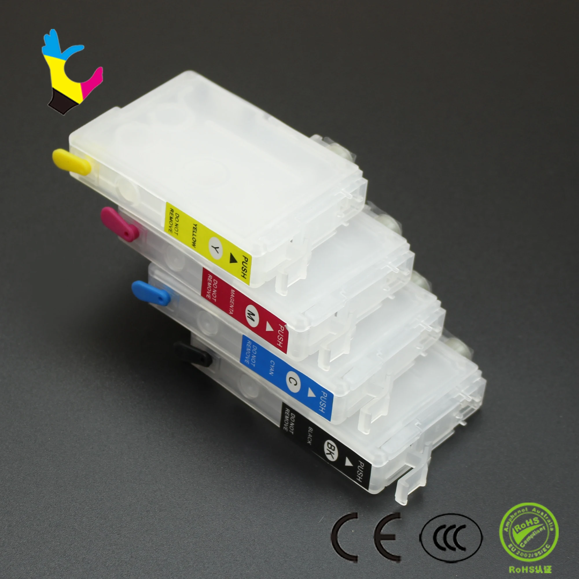 Европейский T34 34XL T3471-T3474 Заправляемый чернильный картридж с чипом ARC для Epson WF3720 WF3725 wf-3720