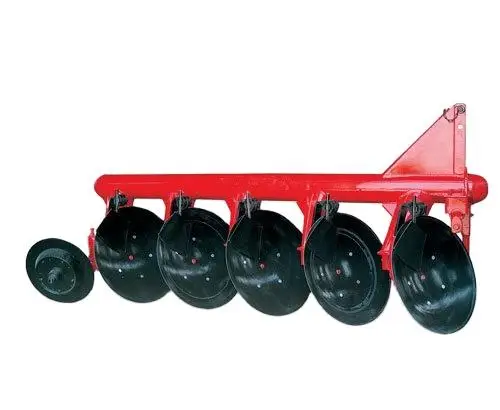 Farm tillage machine Tractor mounted 3 blades round tube disc plough