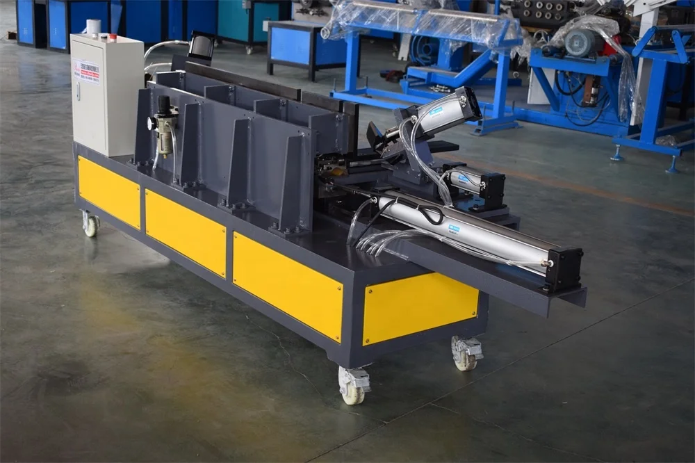 High quality 1.2mm pneumatic horizontal stainless steel plate seam closer