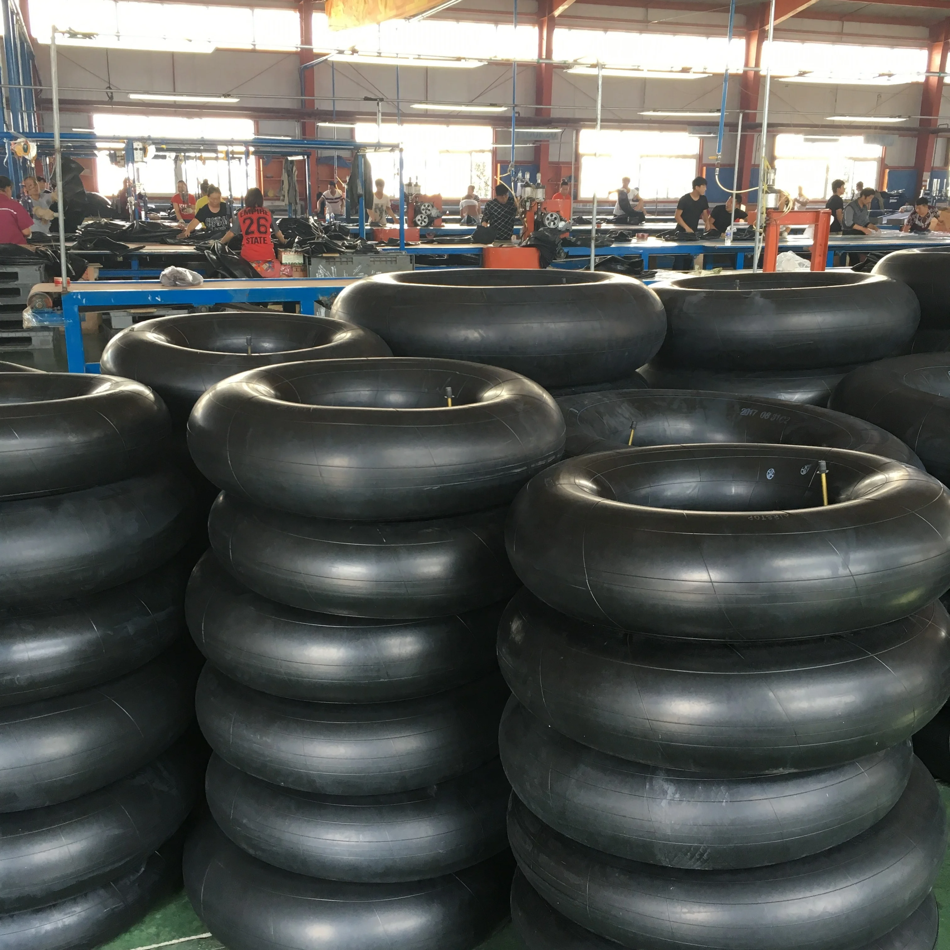 INNER TUBES OF RUBBER cheap heavy duty truck tyre inner tube 1400R20, Made in China car tyre inner tube