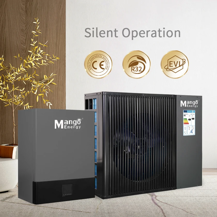 9kw luft wasser evi inverter wrmepumpe wermepumpe heiz und kuhl split inverter heat pump