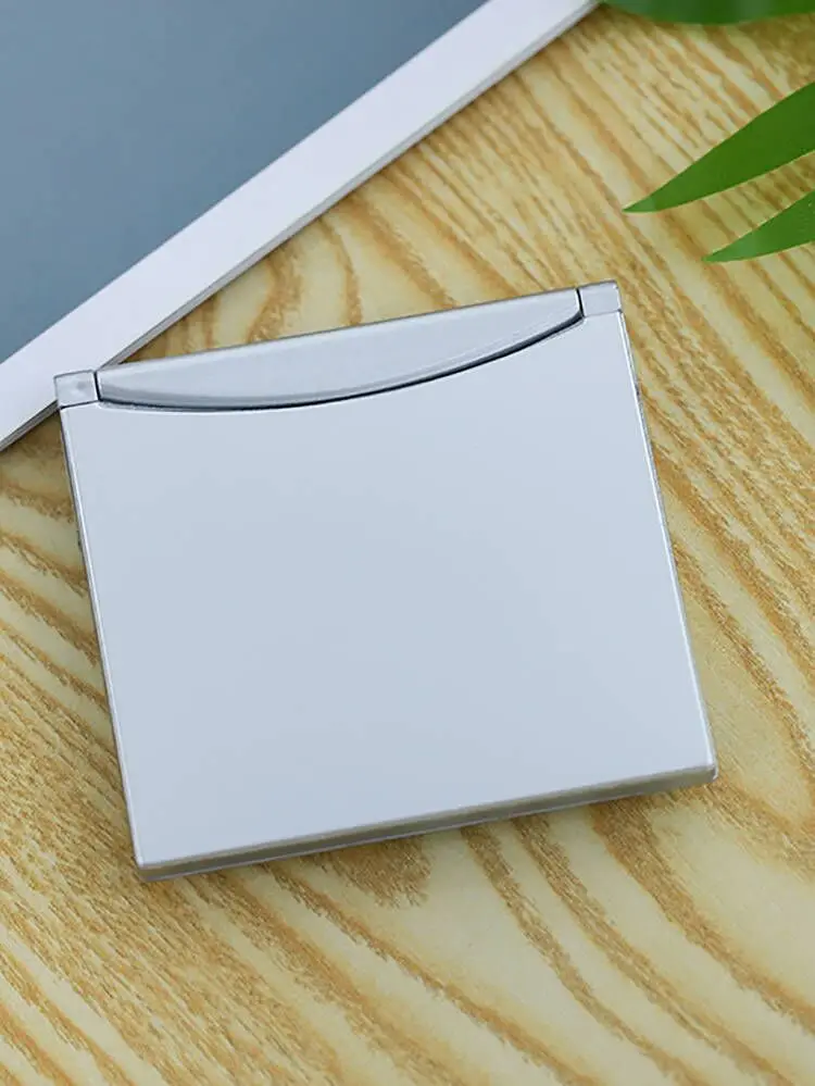 folding portable   Desk Digital LCD  Alarm Clock with  Calendar Temperature Thermometer LED foldable slim  clock for travel