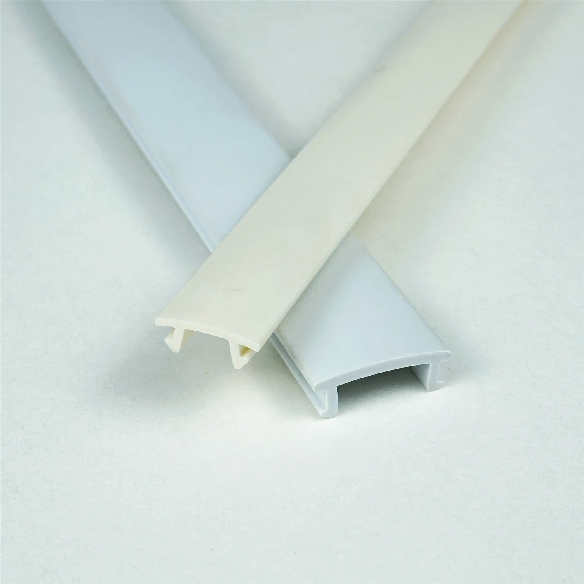 Custom pvc extruded window profile U and C Type Channel led plastic extrusion upvc profile sealing
