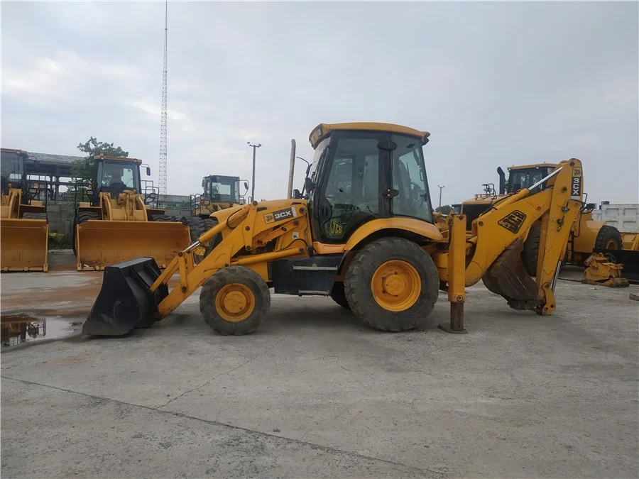 Good Running Condition used Jcb 3cx backhoe loader in stock