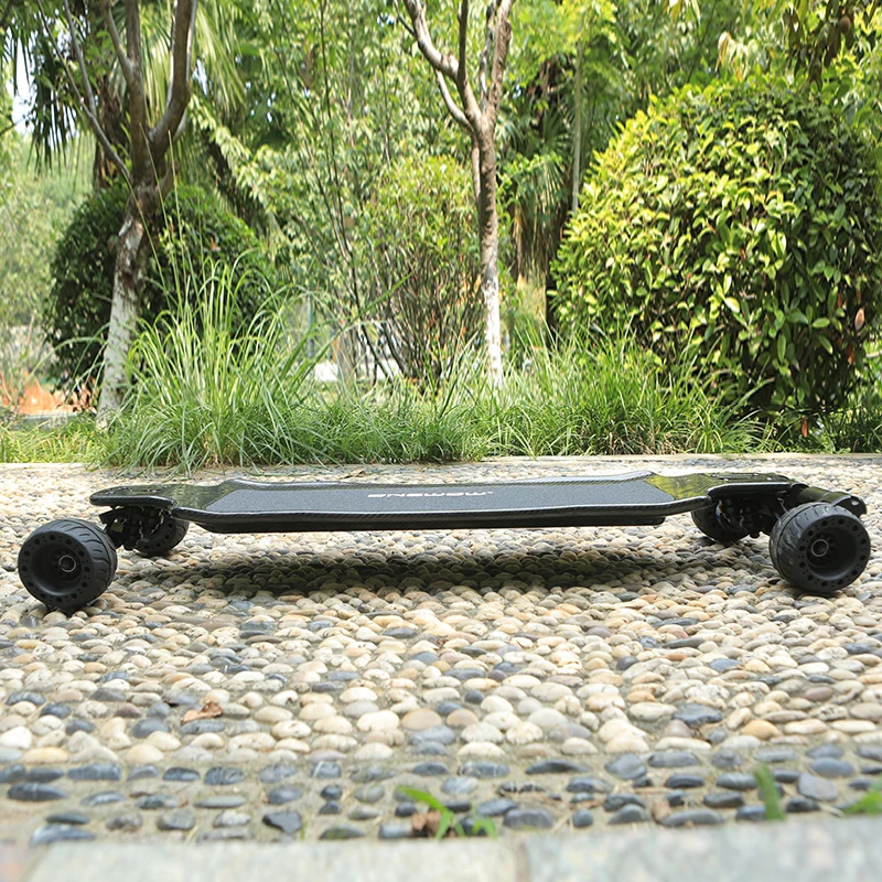 2020 Newest Powerful 12S 50.4V 3000W dual Belt motor electric skateboard with 115mm rubber wheels in hot sales