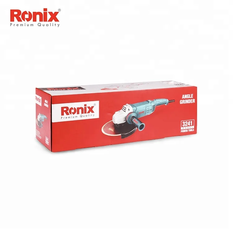 Ronix In Stock 230mm 2400W Angle Grinder New Item Electric Powerful Grinder Model 3241