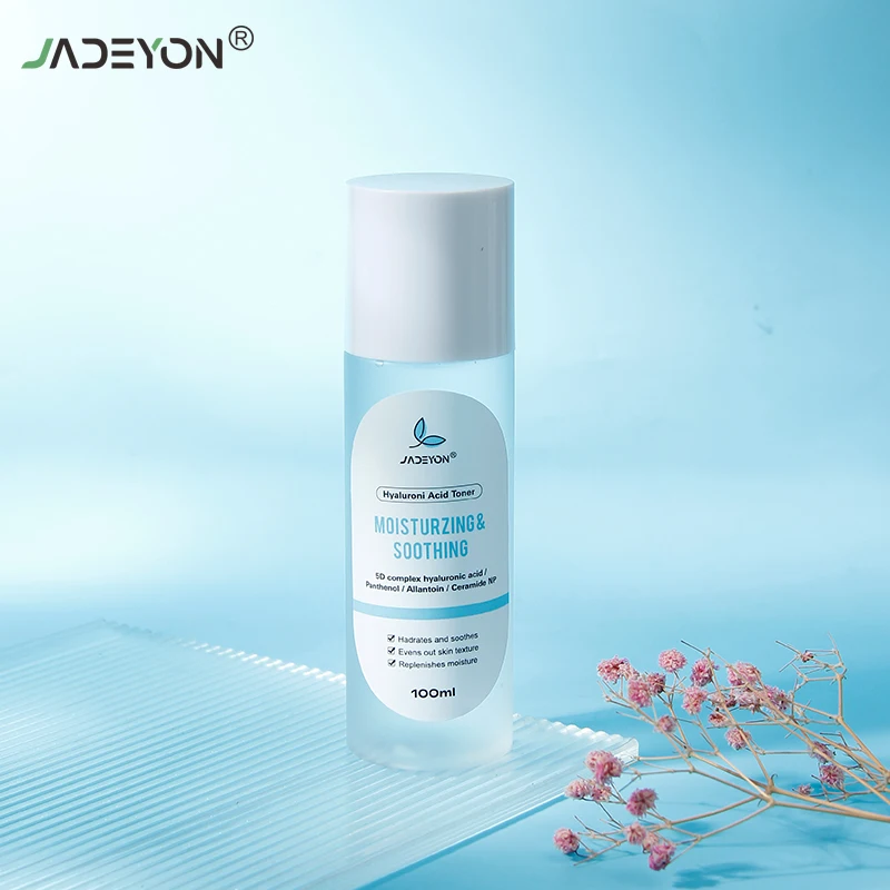 Private Label Organic Skin care Toner Pore Clean Moisturizing Hydrating  Hyaluronic Portable Facial  Face Mist Spray Skin Toner