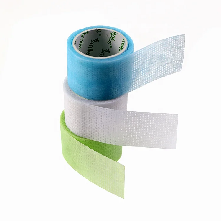 disposable color non-woven silicone tape, adhesive tape