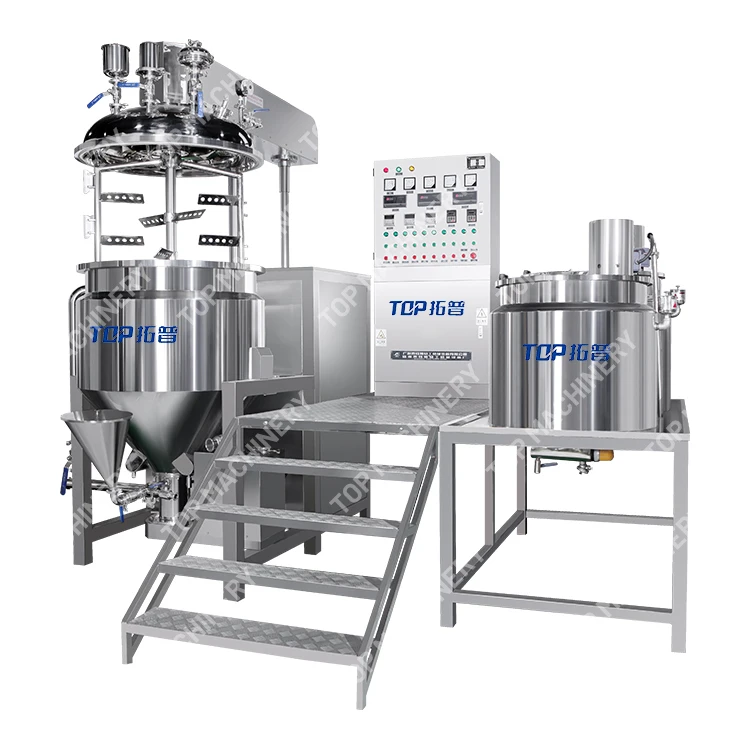 Bottom Homogenizer Chemical Industry Face Wash Cream High Shearing Homogenizer Toothpaste Disperser Making Machine
