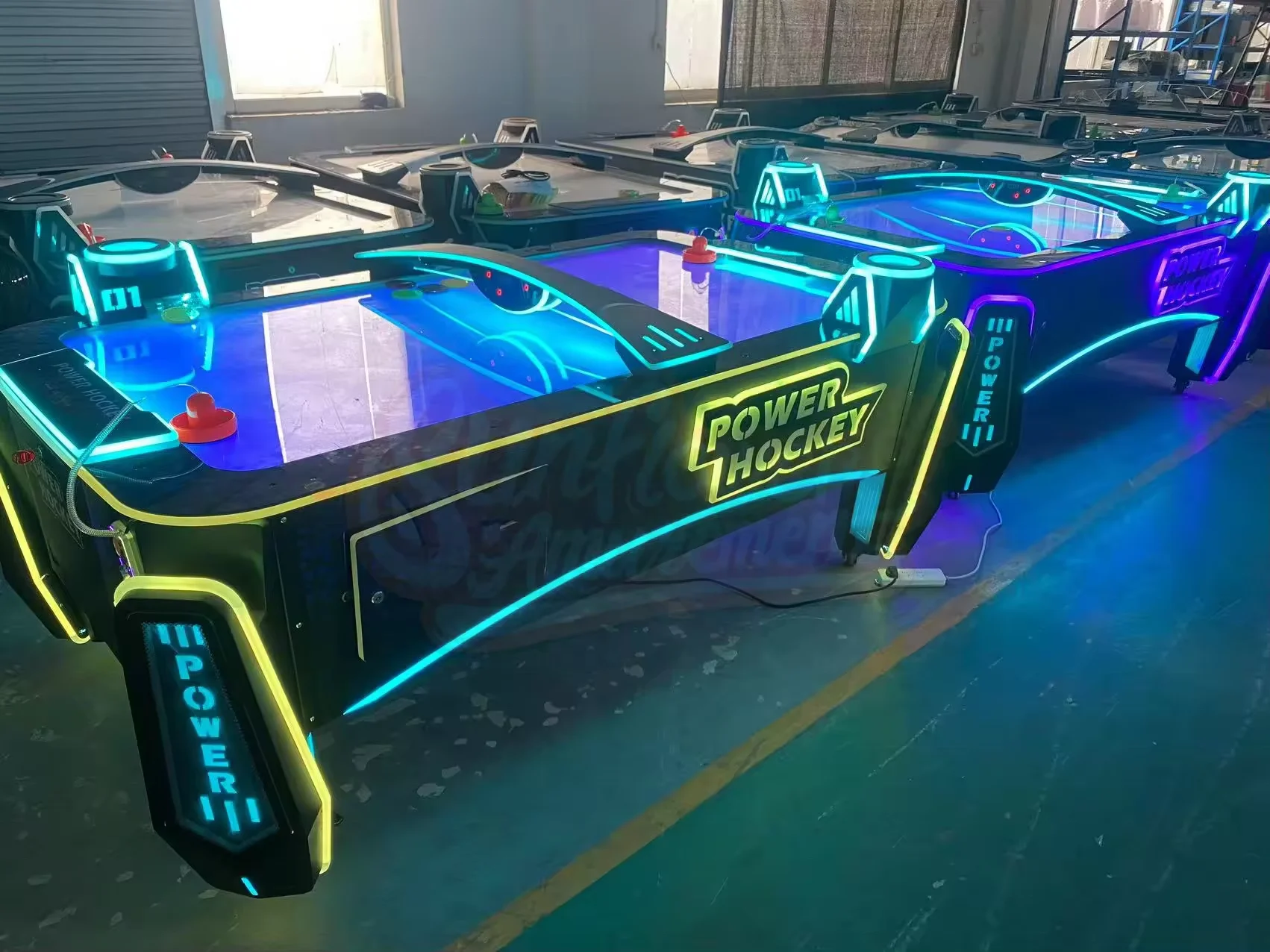 Amusement Game Center Popular Products in Various Shopping Malls Air Hockey Table Game Machine