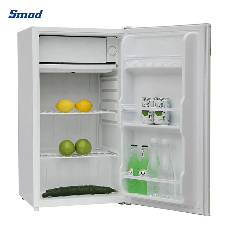 90L Manual Defrost Mini Bar Small Single Door Refrigerator Fridge