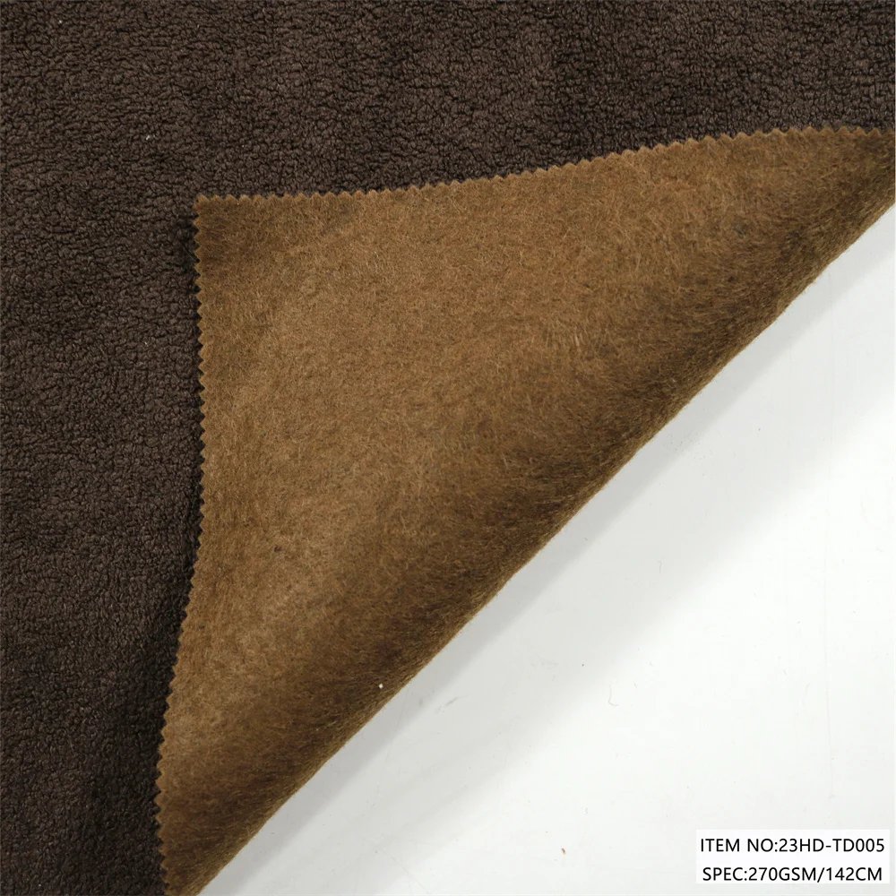 Home Textile 100% Polyester Fabric GRS and Oeko Certification Luxury Boucle Fabric Upholstery For Sofa