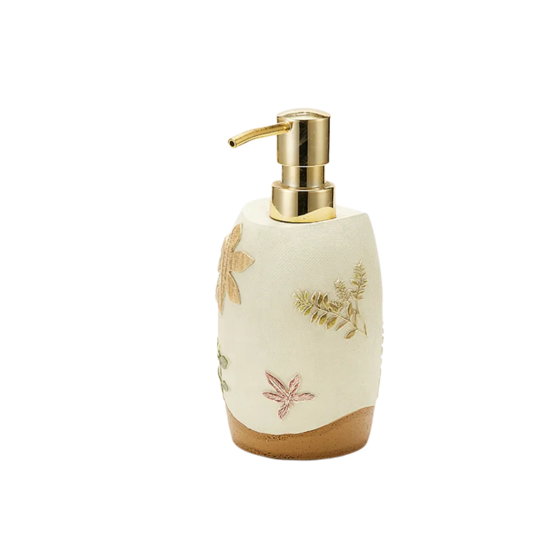 Factory price luxury sand filling bathroom accessories set designer bathroom sets