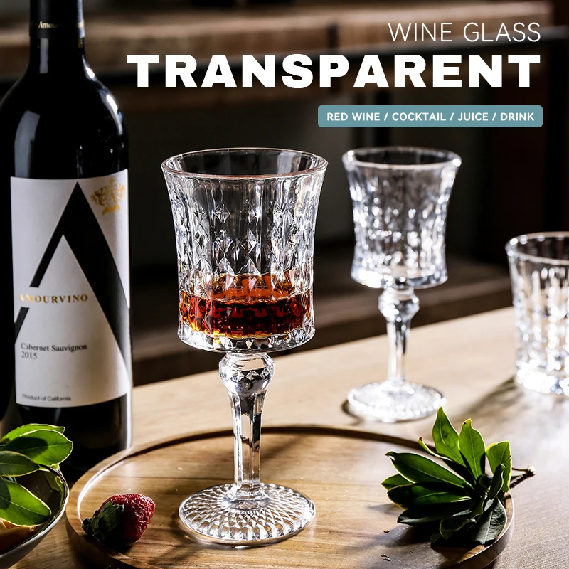BLAIS wedding glassware goblet clear transparent crystal wine glasses cup for water beer juice red wine