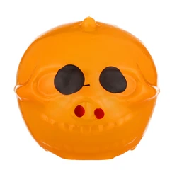 High Quality Promotional Novelty Design Environmental-Friendly Colorful TPR Squeeze Skull Splat Ball Toys