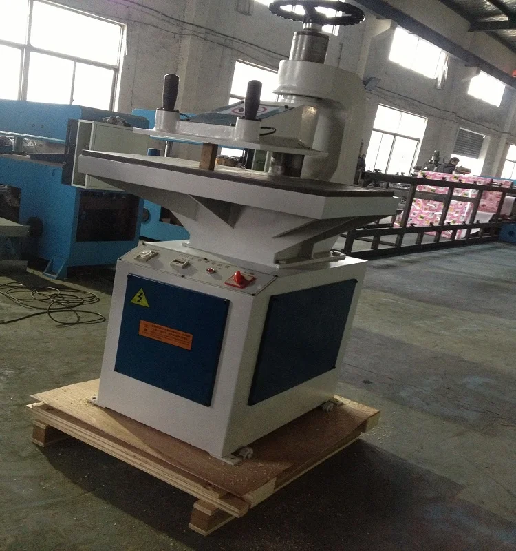 Hydraulic footwear cutting machine automatic hydraulic swing cutting press machine