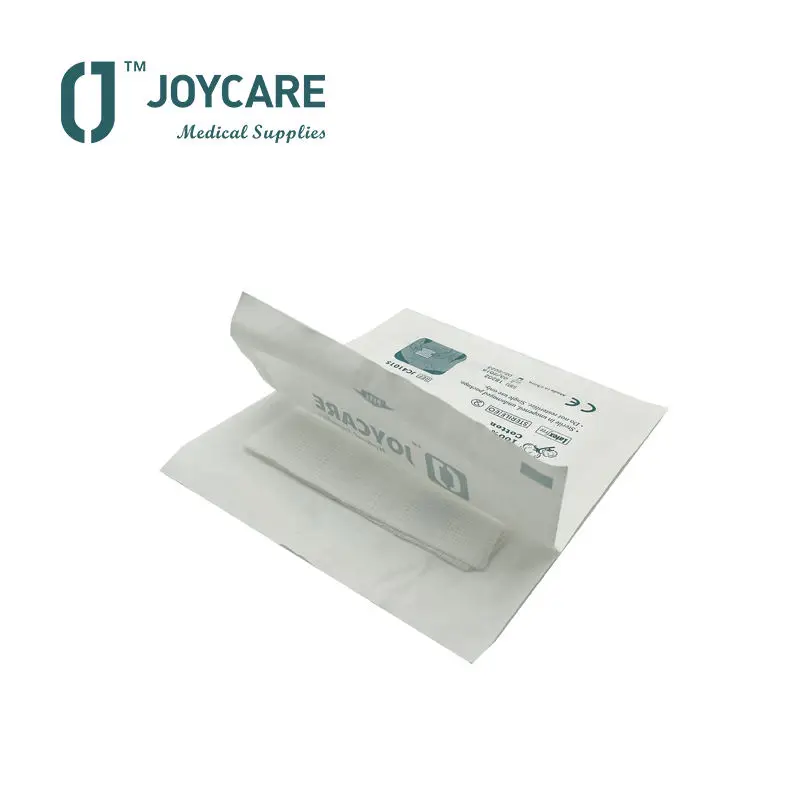 ISO13485 CE Certification EO OZONE Disinfected 100% Cotton Medical Dressings abdominal Sterile Gauze Swab 10x10