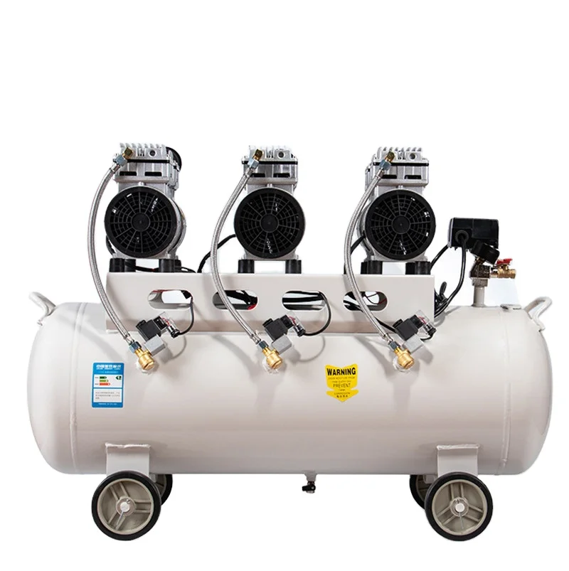 China Supplier 2.4KW Industrial Air Compressor Machine With 80L Air Tank