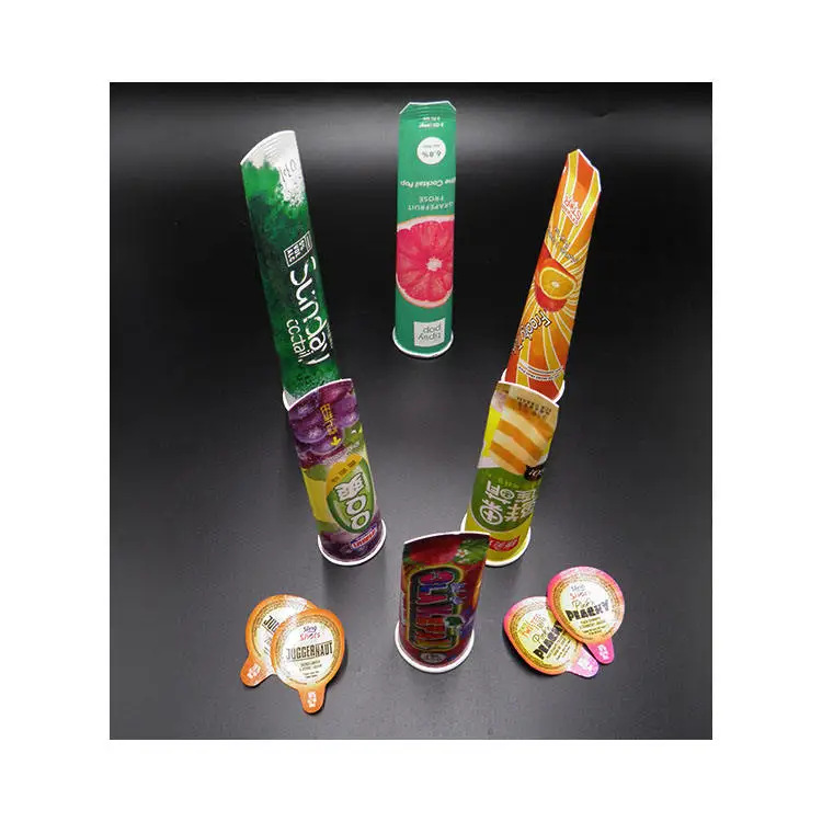 Calippo Tubes Eco Custom Design Ice Cream Packaging Containers Suppliers Wholesale Ice Cream Paper Cone Squeeze Cup Pipe Wrapper
