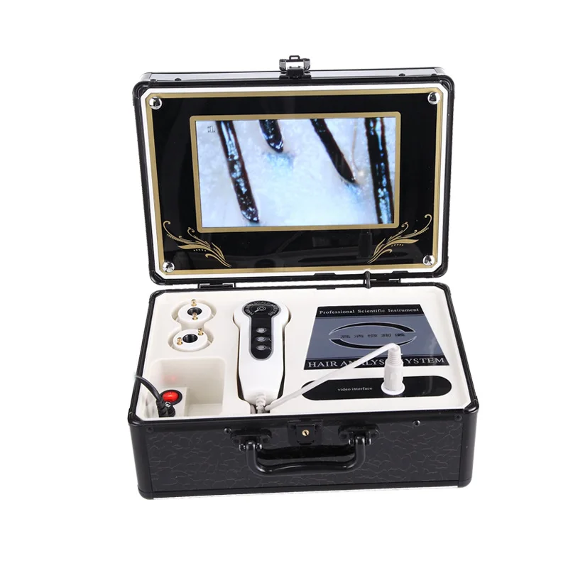 Customization 7 and 9 Inch Screen without Computer for Skin and Hair Analyzer