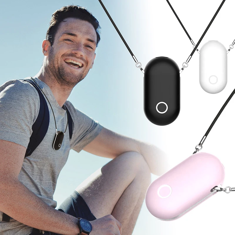 Mini Portable Wear Air Cleaner Outdoor Travel Small Personal Necklace Air Purifier