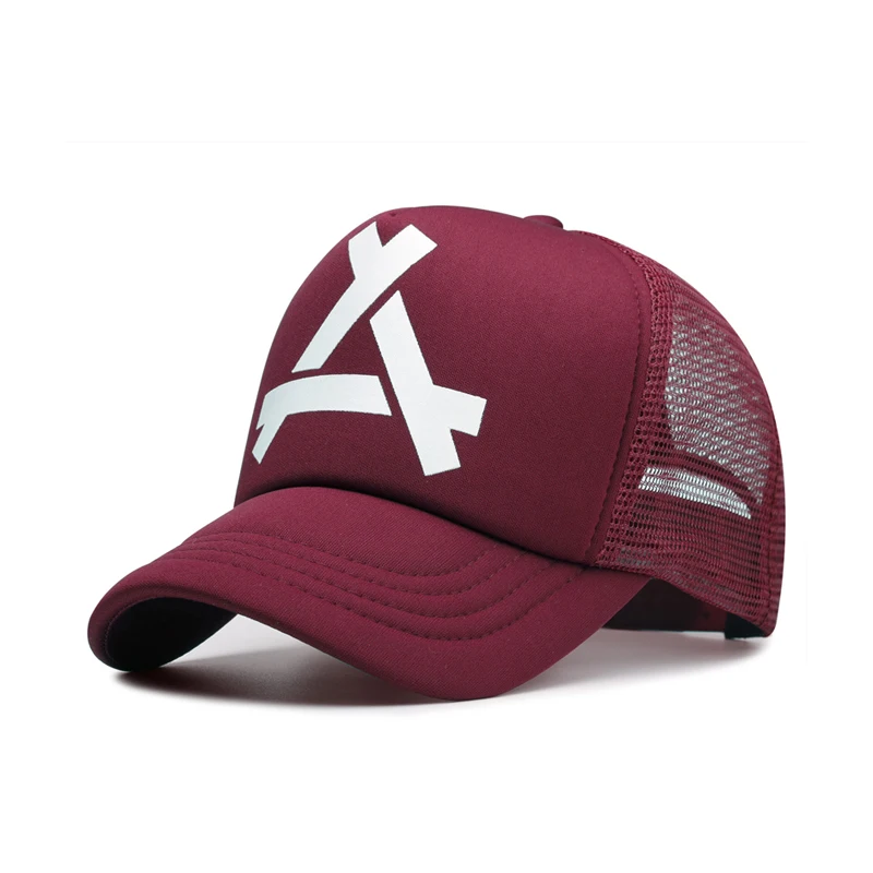 trucker caps hats custom Wholesale hip hop Blank Custom Logo 5 Panel Sport Trucker Hat Embroidery Cotton Print