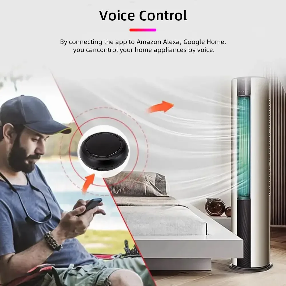 Smart IR Controller Wifi Smart Home Blaster Infrared Wireless Remote Control via Smart Life Tuya APP Work with Alexa Google Home
