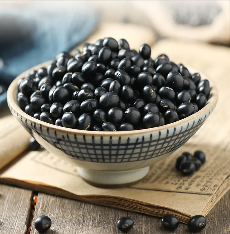 2024 New crop dried black soy bean human consumption hot sale