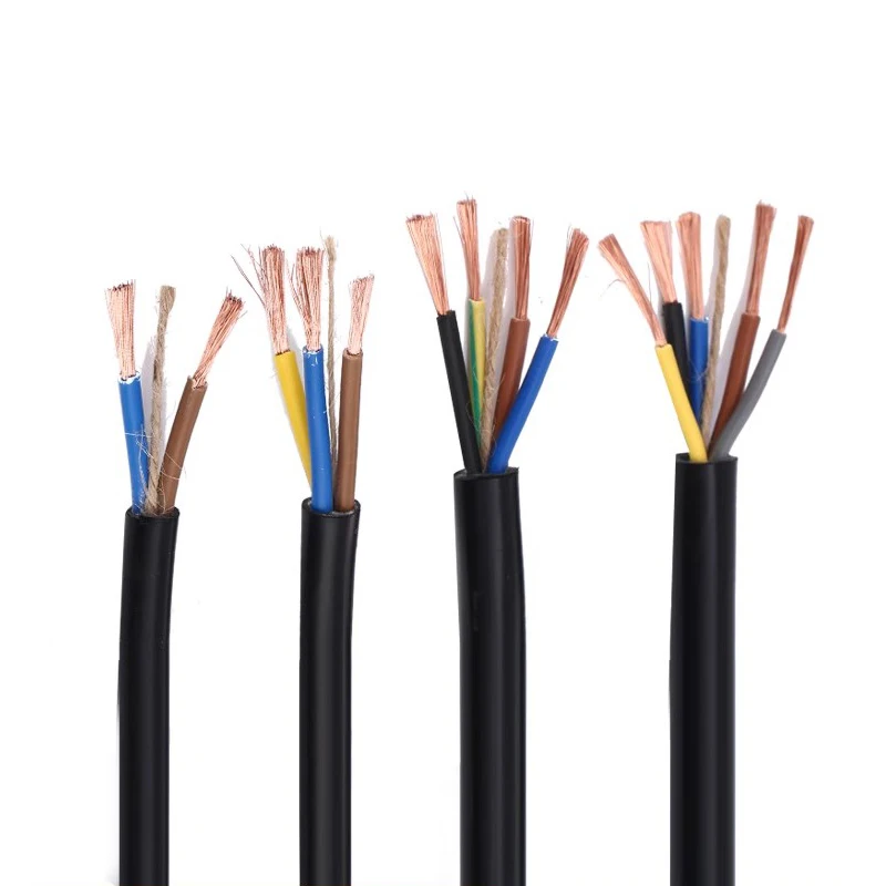 Copper Core Soft Cable Flame Retardant Sheath National Standard Signal Control Line Welding Soldering Supplies Factory Outlet
