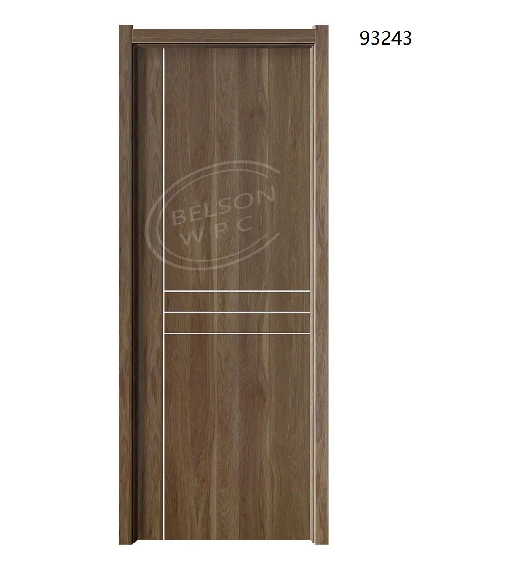 Belson wpc High Quality WPC Composite Plastic Wood Design for Interior Bathroom Door-Other Door Gener Huangshan supplier